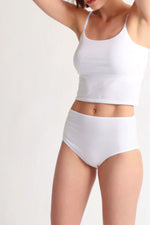 Skin Gemma Full Cut Panty in White