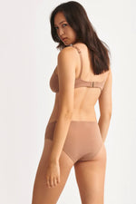 Skin Galia Hipster Organic Cotton Underwear in Maple