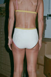 Base Range Highwaist Bell Pants in Undyed Velour