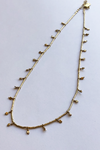 ILD Dune Short Even Gold Stamped Necklace