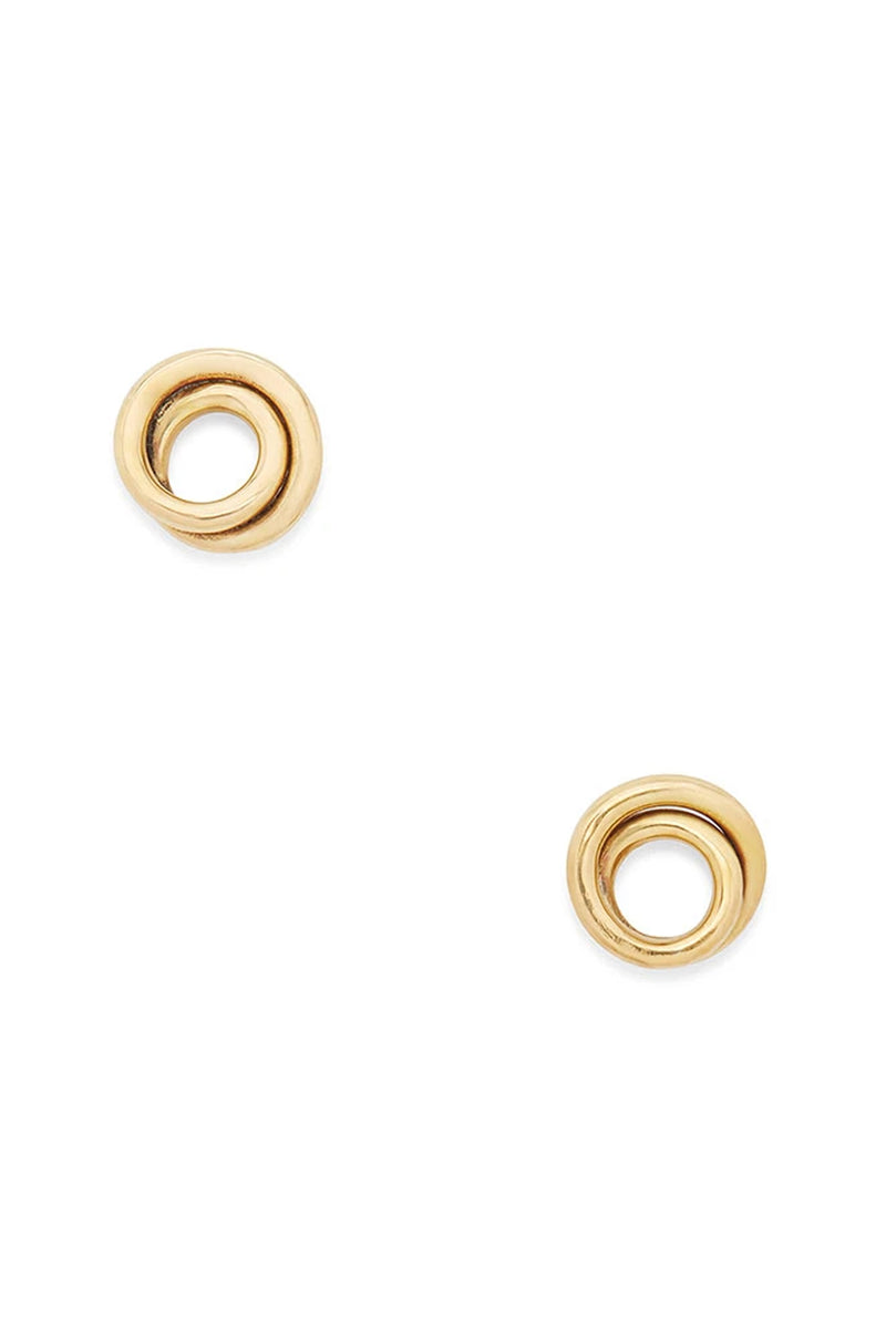 Soko Brass Liena Stud Earrings