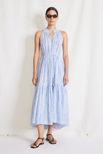 Apiece Apart Nissi Tiers Dress Seaside Stripe