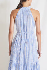 Apiece Apart Nissi Tiers Dress Seaside Stripe