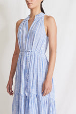 Apiece Apart Nissi Tiers Dress Seaside Stripe