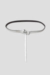 Rachel Comey Cinch Belt in Silver and Black
