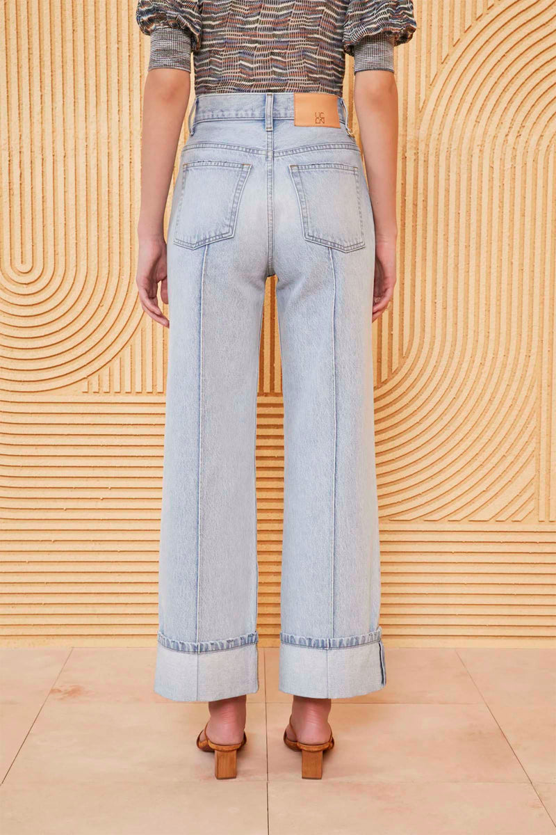 Ulla Johnson The Genevieve Jean in Glacier Wash